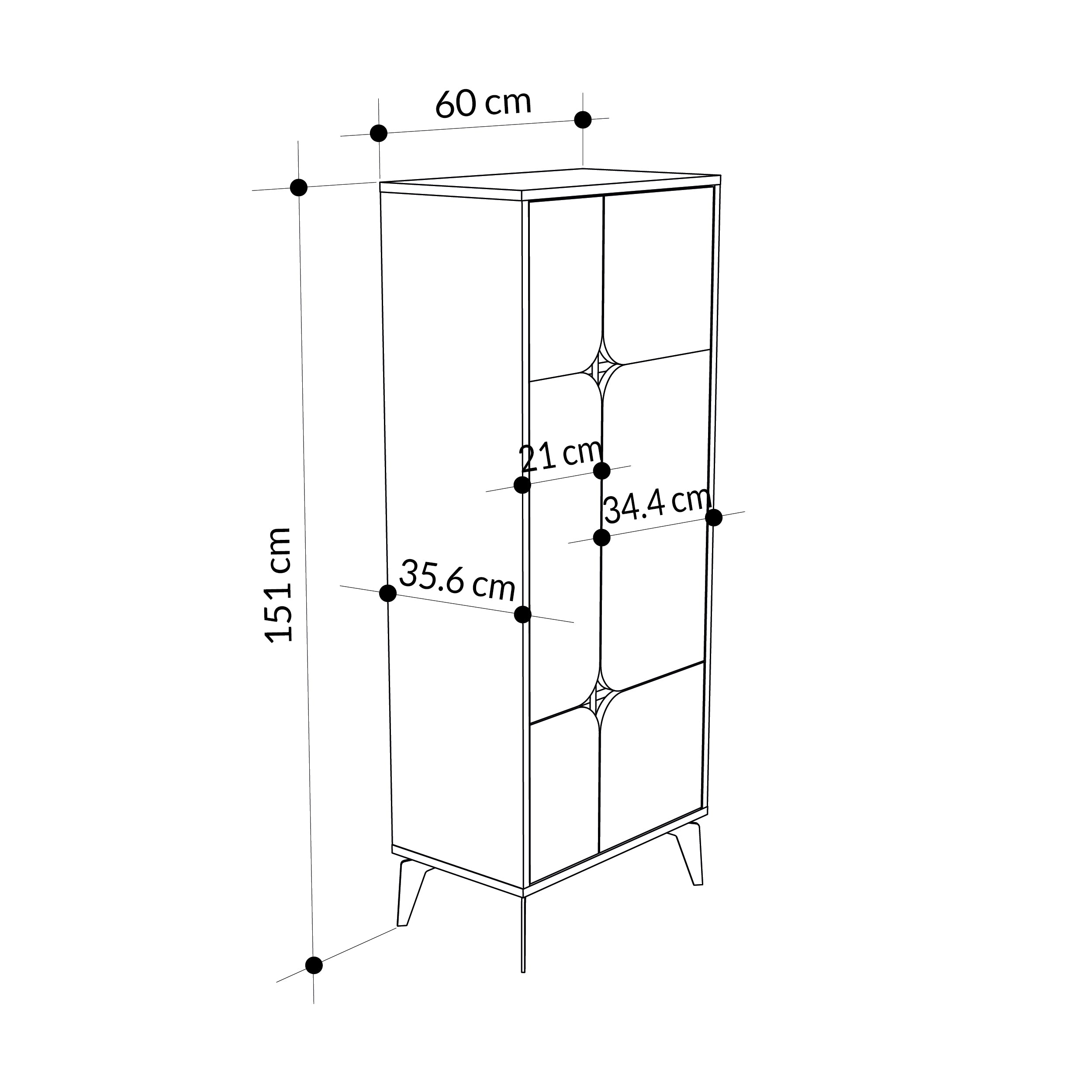 Spark Console Sideboard Display Unit - Decortie