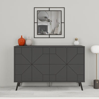 Dune Console Sideboard Display Unit 123cm – Anthracite