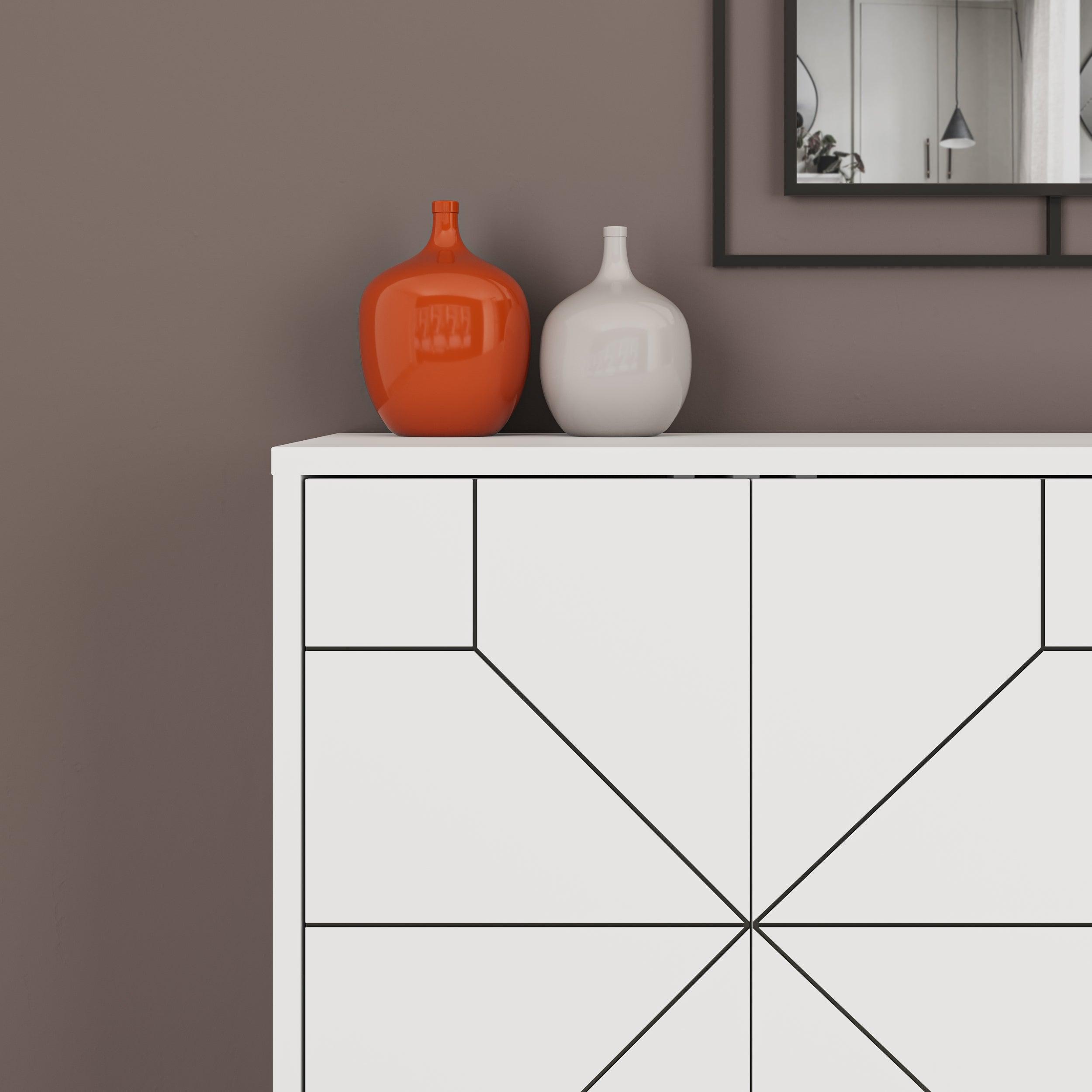 Dune Console Sideboard Display Unit 123cm - Decortie