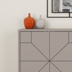 Dune Console Sideboard Display Unit 123cm – Light Mocha