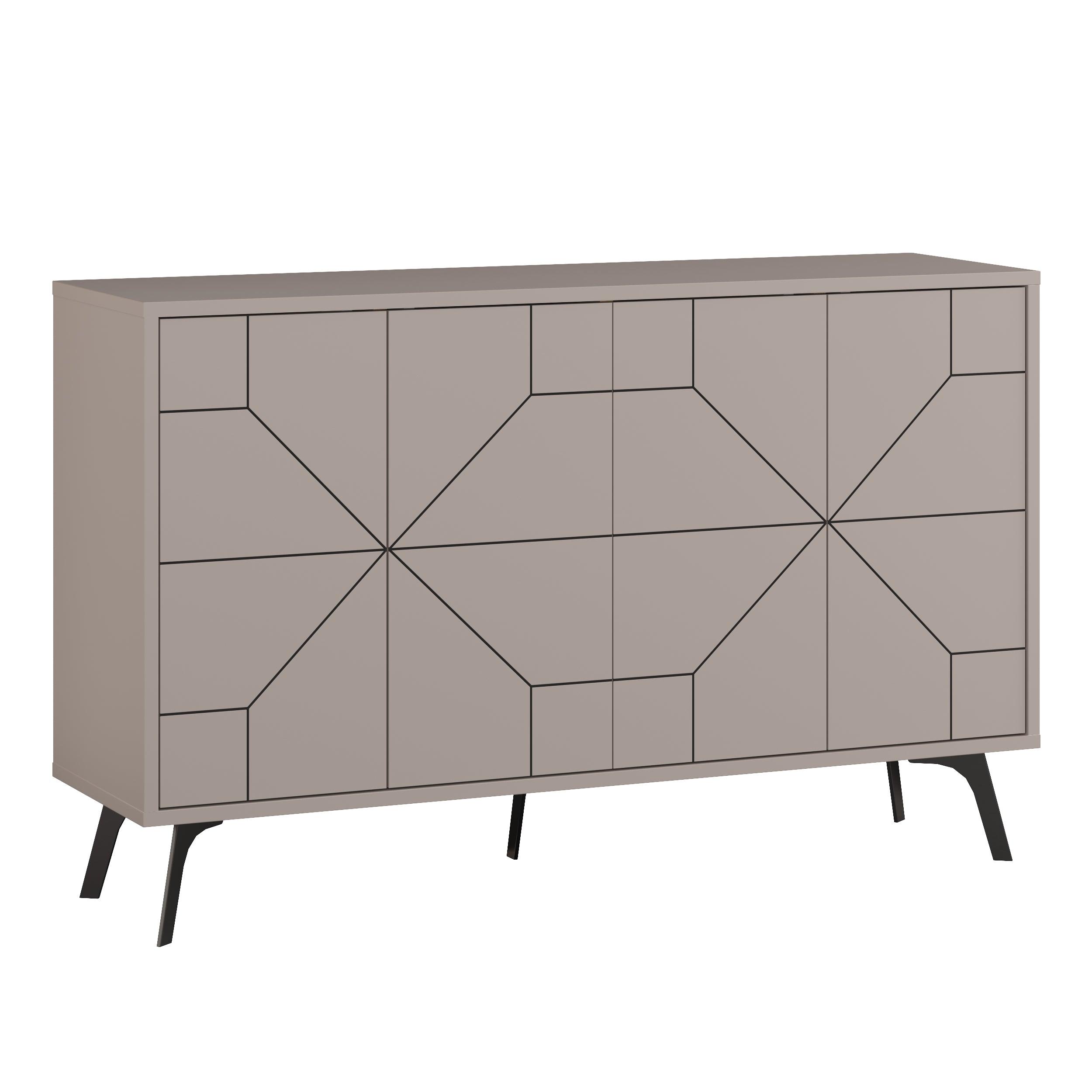 Dune Console Sideboard Display Unit 123cm - Decortie