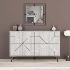 Dune Console Sideboard Display Unit 123cm – Ancient White