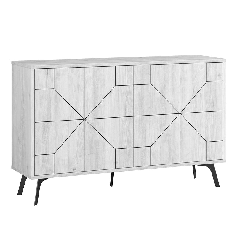 Dune Console Sideboard 123cm – white background – Decortie