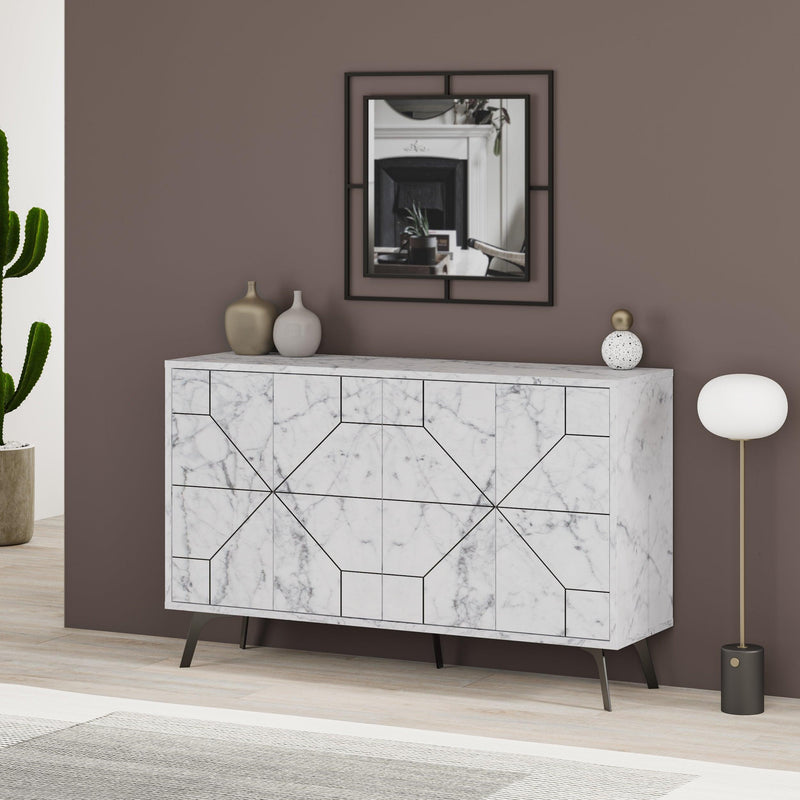 Dune Console Sideboard 123cm – room hero view – Decortie