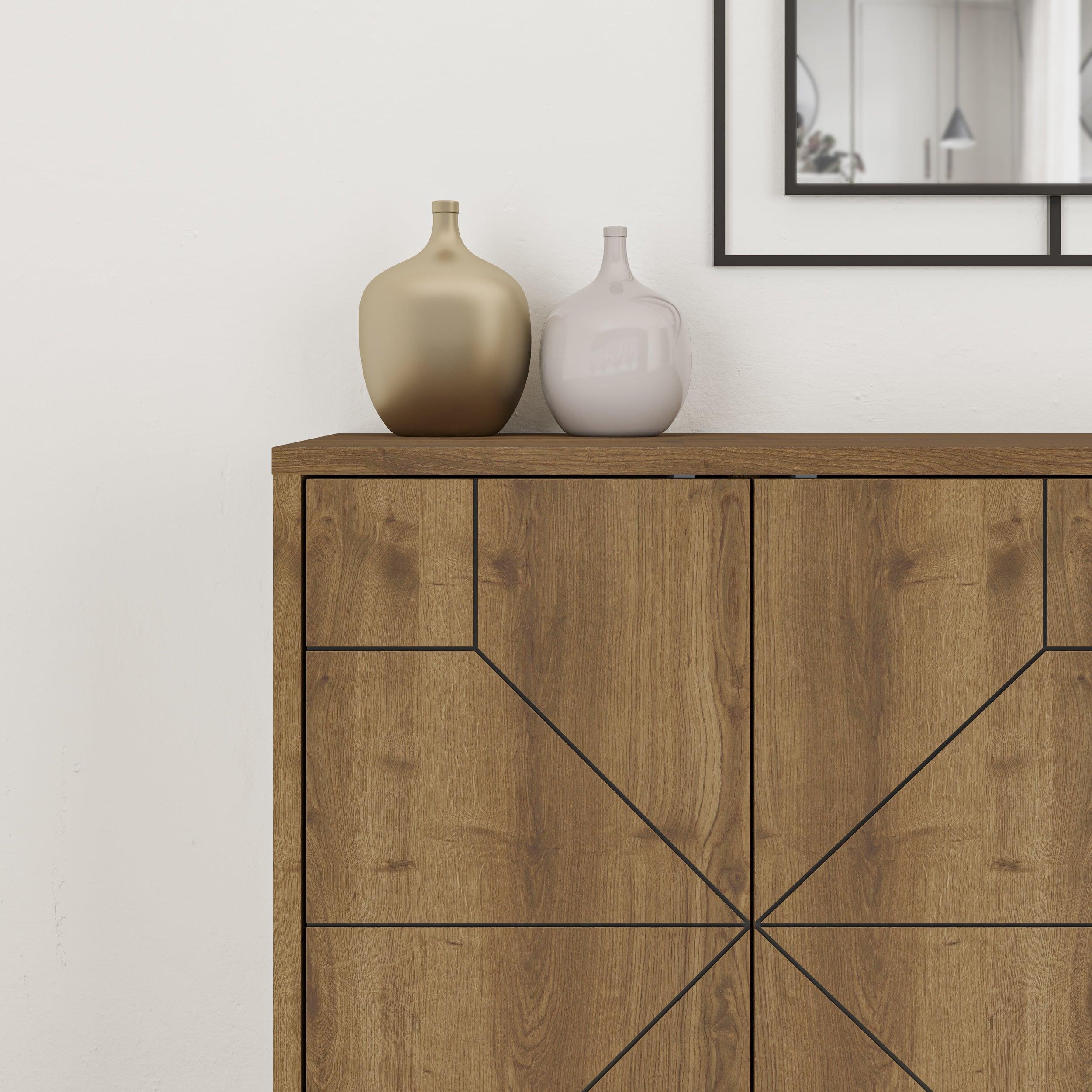 Dune Console Sideboard 123cm detail close-up – Decortie