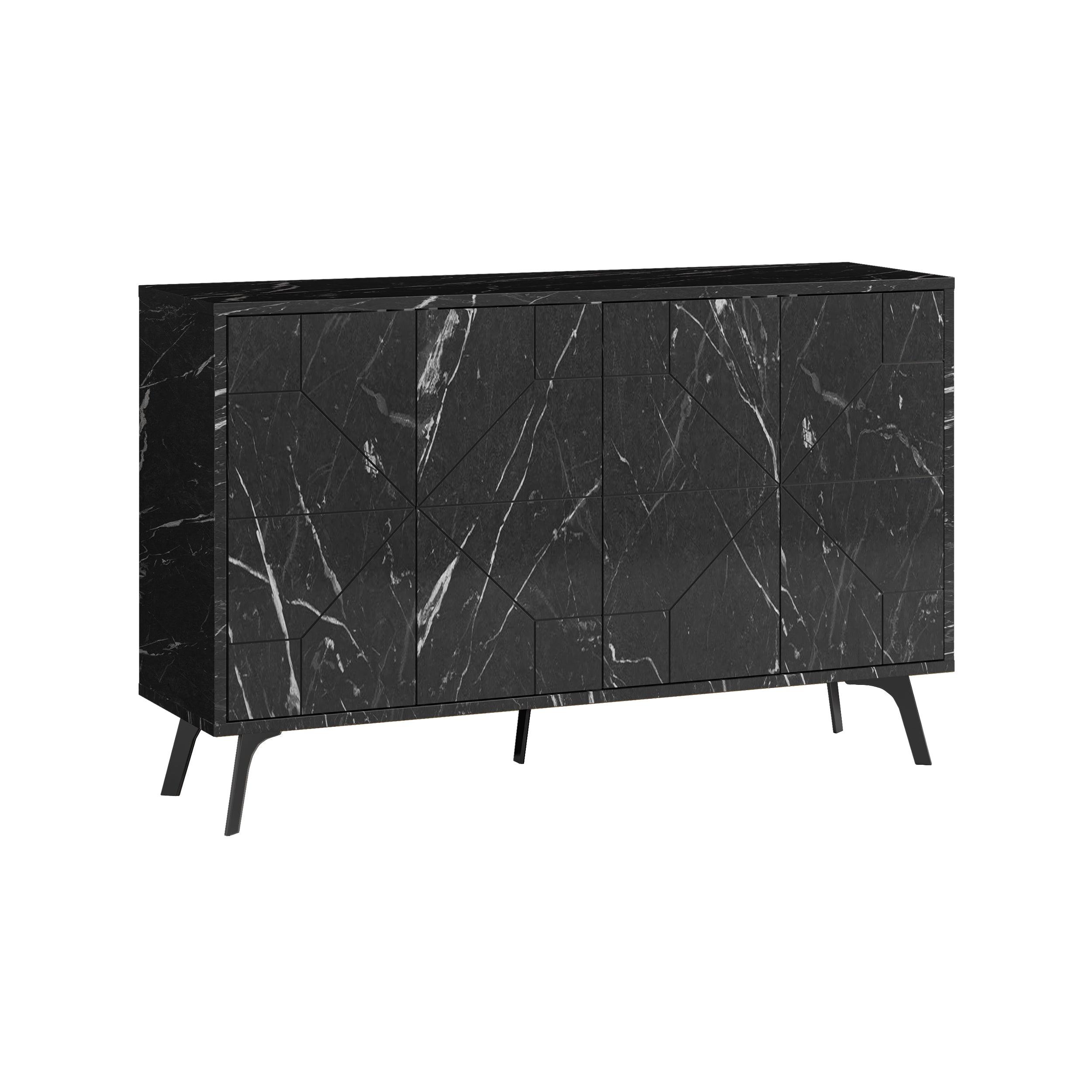 Dune Console Sideboard Display Unit 123cm - Decortie