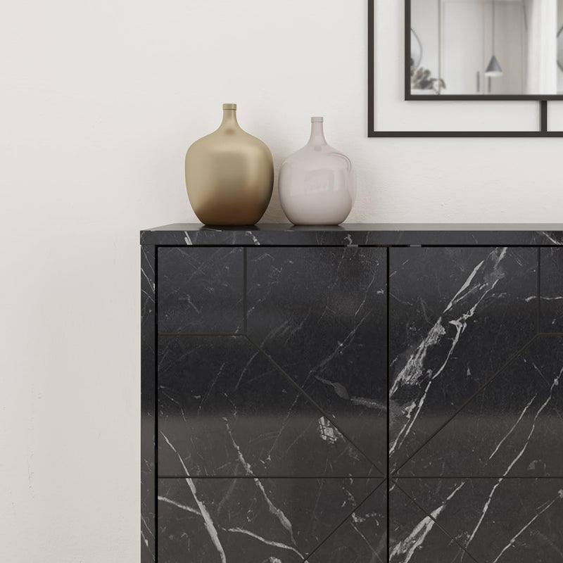Dune Console Sideboard 123cm detail close-up – Decortie