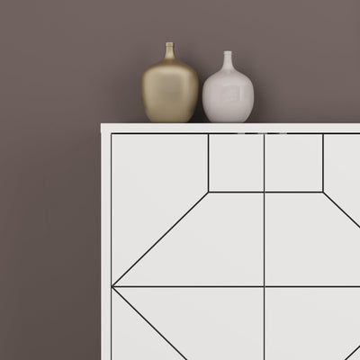 Dune Console Sideboard 183cm detail close-up – Decortie