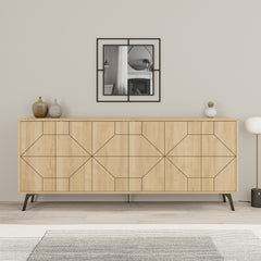 Dune Console Sideboard Display Unit 183cm – Oak