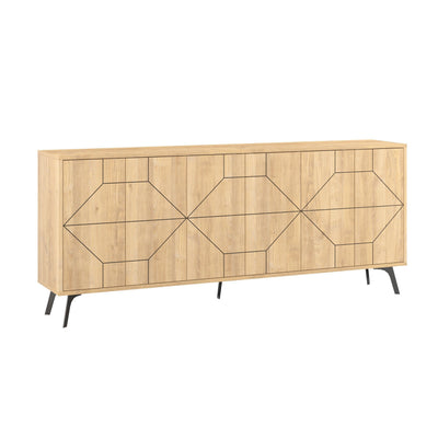 Dune Console Sideboard 183cm – white background – Decortie