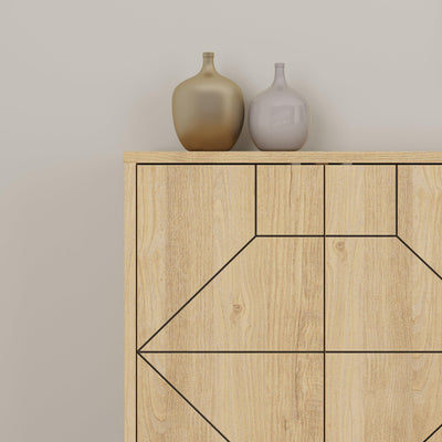 Dune Console Sideboard 183cm detail close-up – Decortie