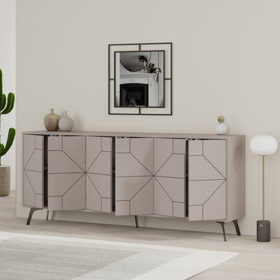 Dune Console Sideboard Display Unit 183cm – Light Mocha