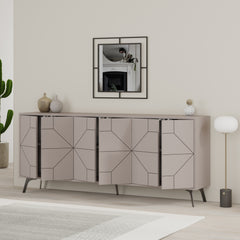 Dune Console Sideboard Display Unit 183cm – Light Mocha