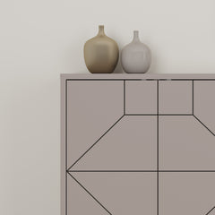 Dune Console Sideboard Display Unit 183cm – Light Mocha