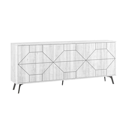 Dune Console Sideboard 183cm – white background – Decortie