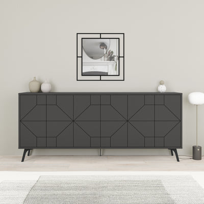 Dune Console Sideboard Display Unit 183cm – Anthracite