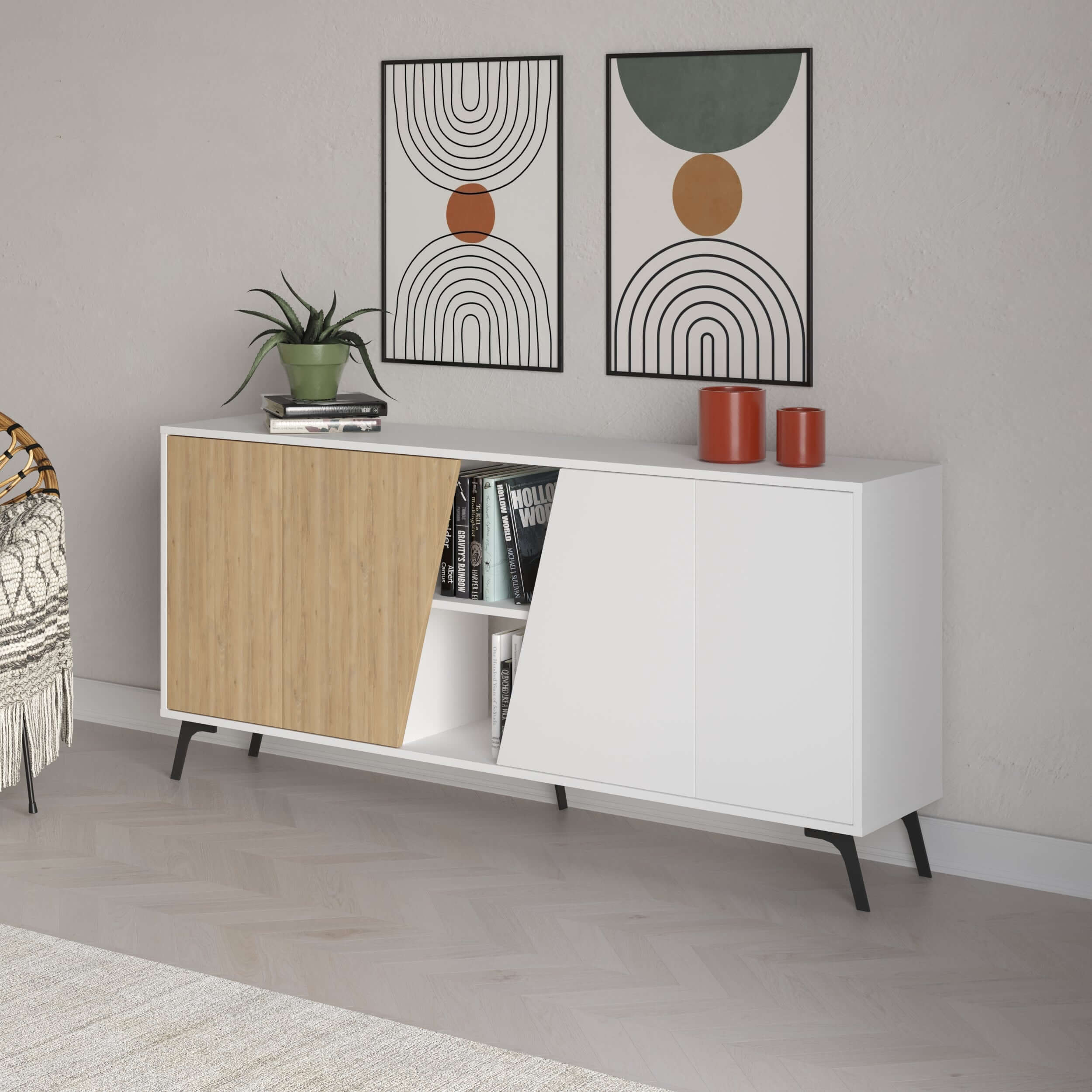 Fiona Console Sideboard Display Unit 180
