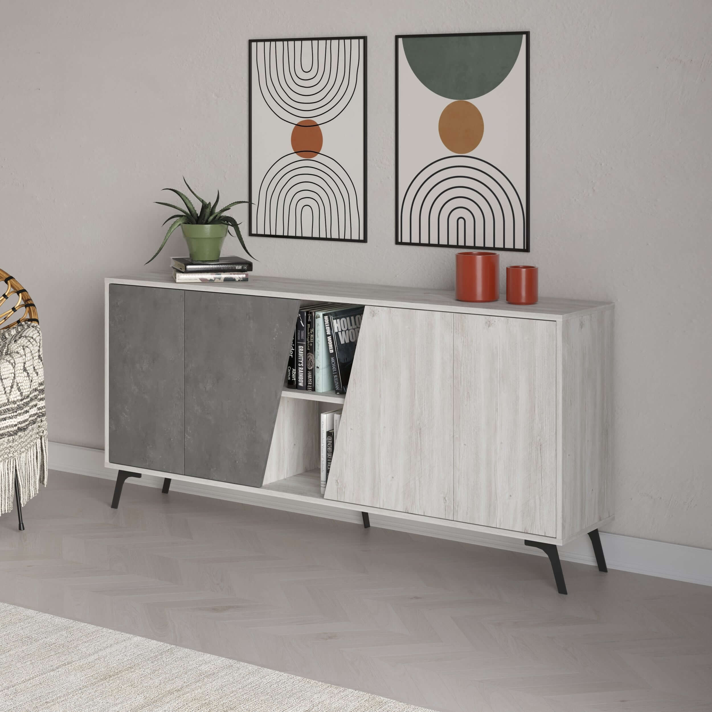 Fiona Console Sideboard Display Unit 180