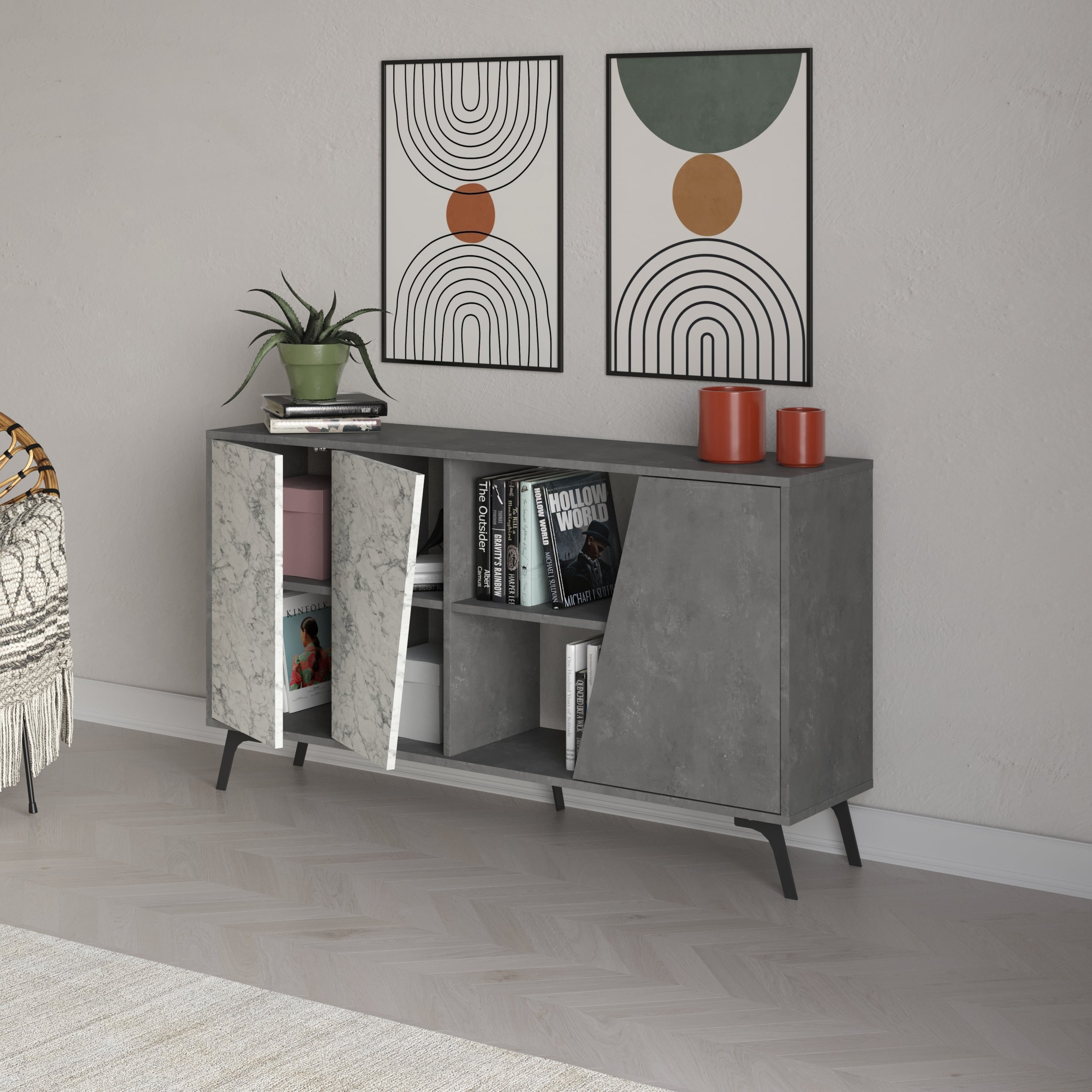 Fiona Console Sideboard Display Unit 150 - Decortie