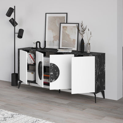 Gora Console Sideboard Display Unit 180Cm – Lotus,White