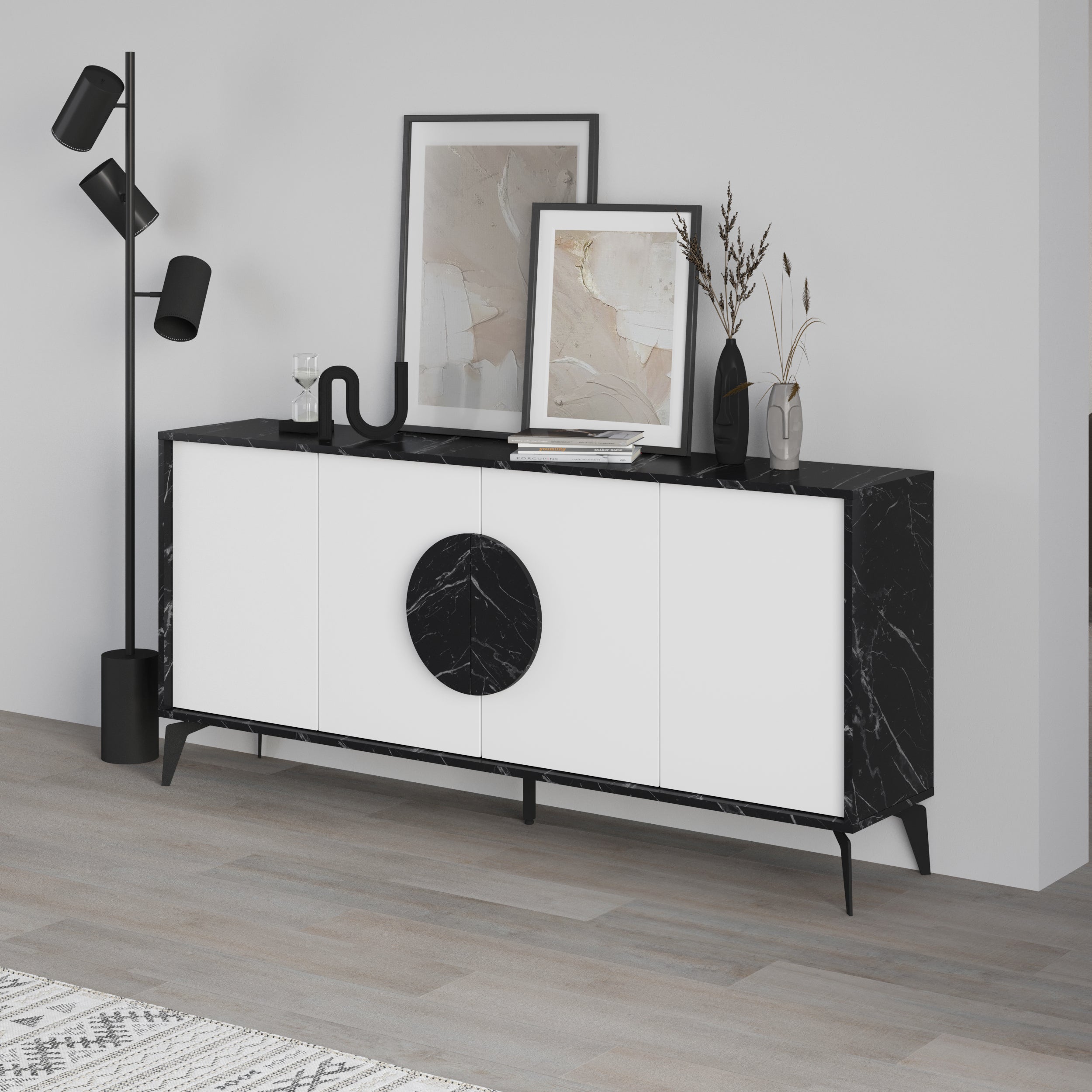 Gora Console Sideboard Display Unit 180Cm - Decortie