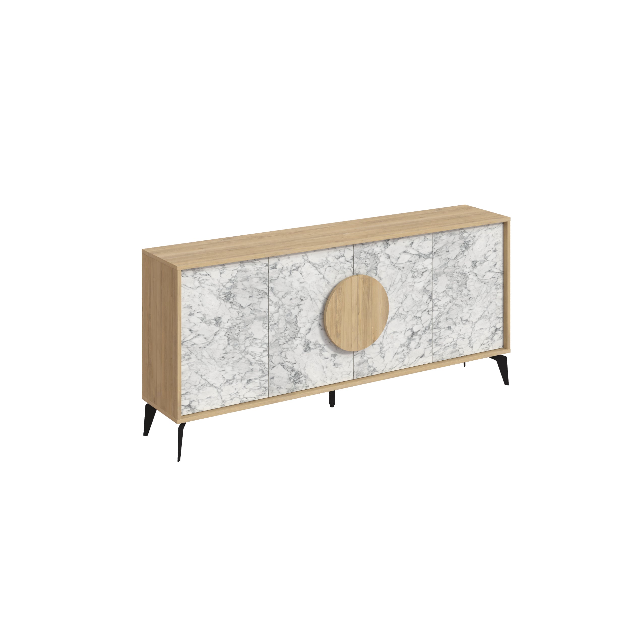 Gora Console Sideboard Display Unit 180Cm - Decortie