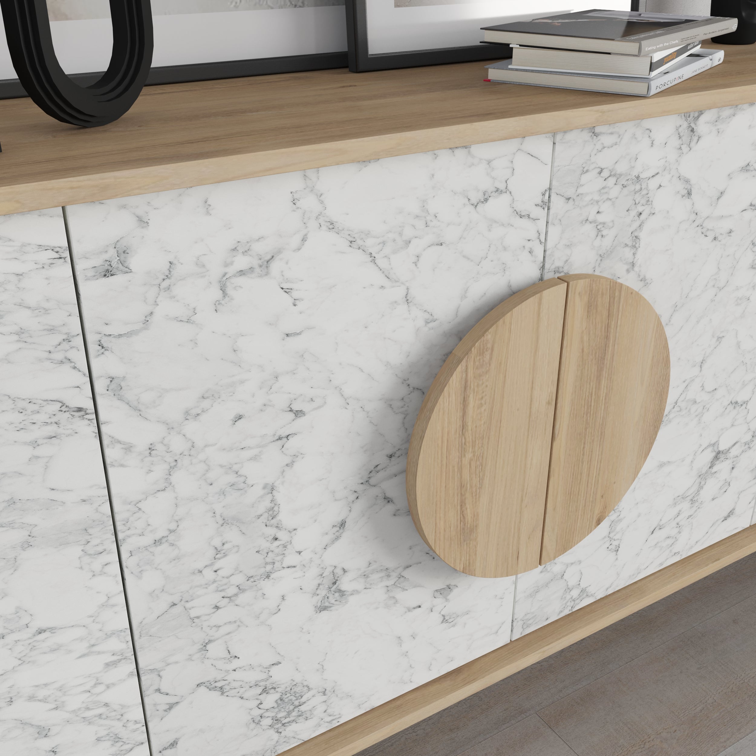 Gora Console Sideboard Display Unit 180Cm - Decortie