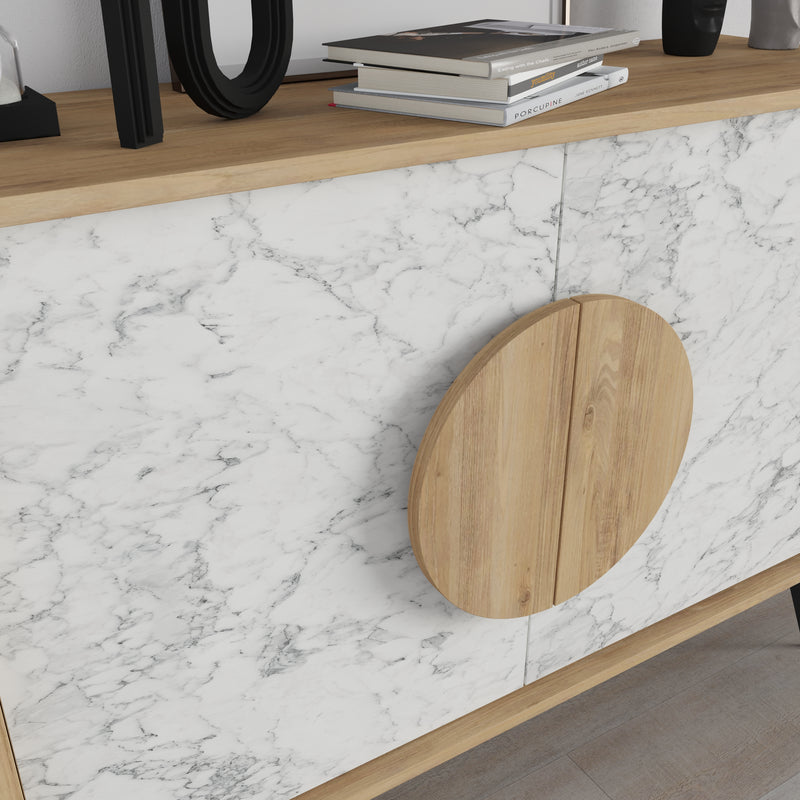 Gora Console Sideboard 110cm detail close-up – Decortie