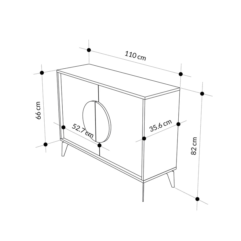 Gora Console Sideboard 110cm – Decortie
