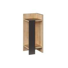 Elos Modern Bedside Table Right Module 25cm Narrow – Oak,Anthracite