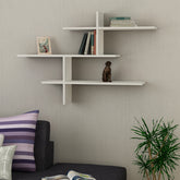 Leo Modern Floating Shelf Tall 80.5cm - Decortie