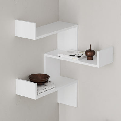 Luksa Corner Bookcase 60cm – Decortie