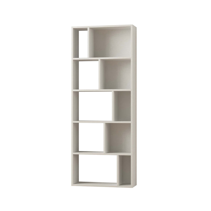 Onda Modern Bookcase Display Unit Tall 166cm - Decortie