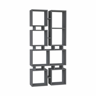 Rail Modern Bookcase Display Unit No.1 Tall 166.5cm - Decortie