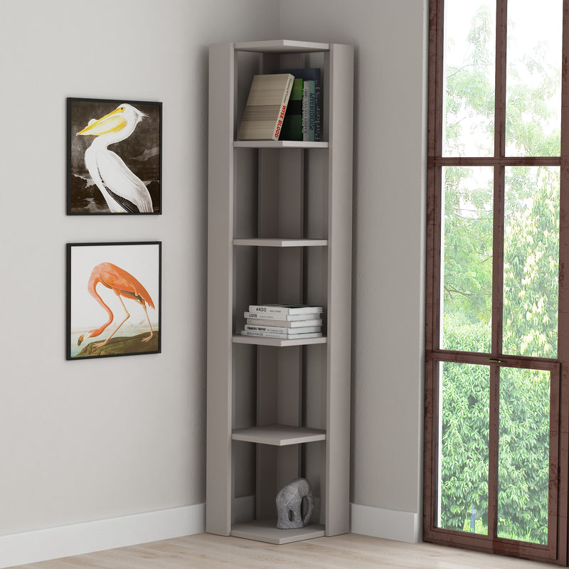 Nati Corner Bookcase 161cm – Decortie