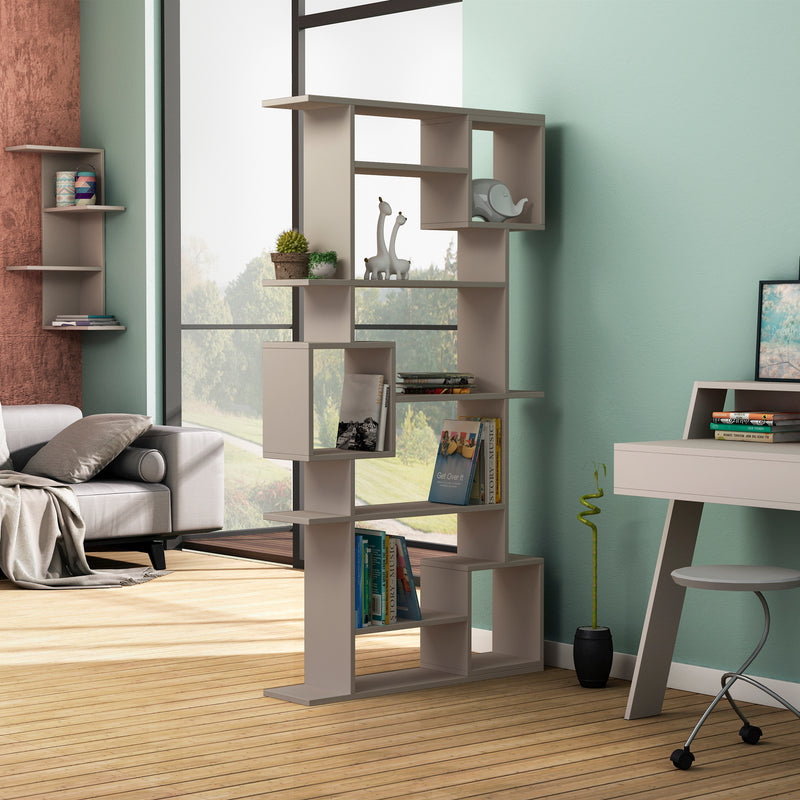 Soto Modern Bookcase Display Unit Tall 173cm - Decortie