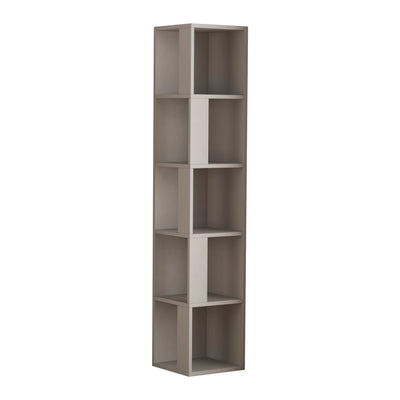 Piano Modern Corner Bookcase Display Unit Tall 158.9cm - Decortie