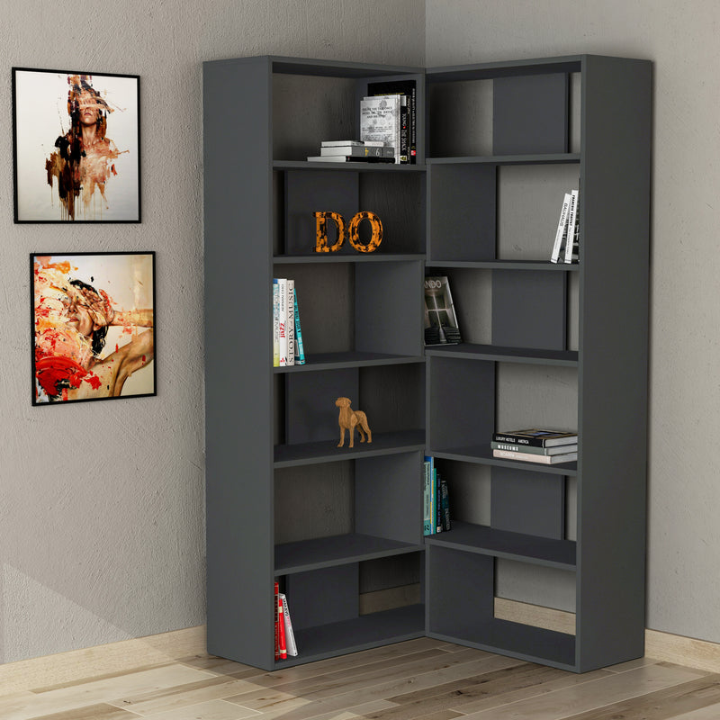 Molly Corner Bookcase No.4 179cm – Decortie