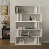 Partiro Modern Bookcase Display Unit Room Separator Tall 161cm - Decortie