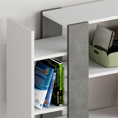Lift Modern Bookcase Display Unit Tall 150.5cm - Decortie