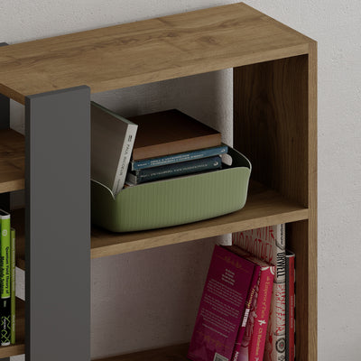 Lift Modern Bookcase Display Unit Tall 150.5cm - Decortie
