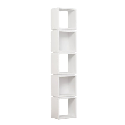 Multi Modern Bookcase Display Unit Tall 167cm - Decortie