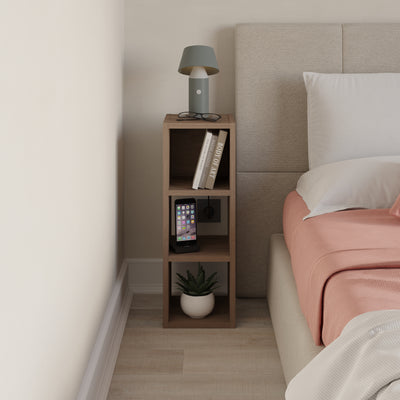 Combayn Small Low Standing Bookcase – Modular Storage Unit in Hitit