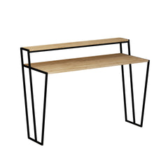 Pal Modern Study Desk With Monitor Stand Width 124cm - Decortie