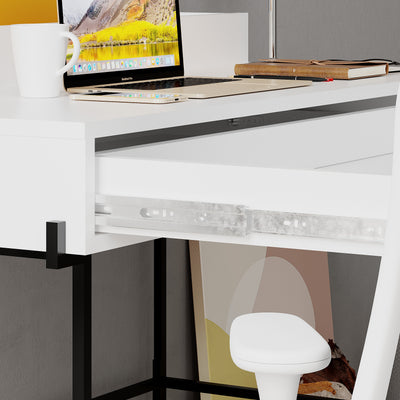 Leila Modern Desk Multipurpose Study Modern Desk Width 110cm - Decortie