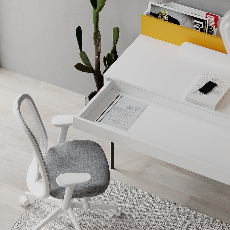 Leila Modern Desk Multipurpose Study Modern Desk Width 110cm - Decortie