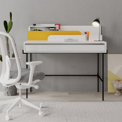 Leila Modern Desk Multipurpose Study Modern Desk Width 110cm - Decortie
