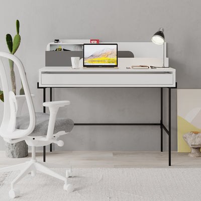 Leila Modern Desk Multipurpose Study Modern Desk Width 110cm - Decortie