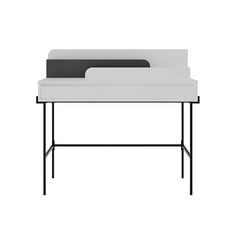 Leila Modern Desk Multipurpose Study Modern Desk Width 110cm - Decortie