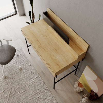 Leila Modern Desk Multipurpose Study Modern Desk Width 110cm - Decortie